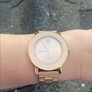 Movado Rosegold Watch